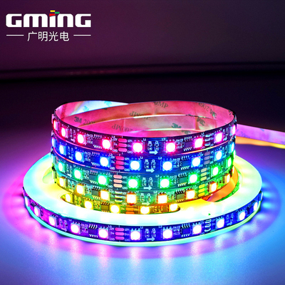 5V LED Neon Strip Lights RGB 5050 Pasek lampy tablicy Wbudowany IC