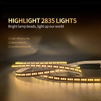 Oświetlenie hotelowe Dekoracja gabloty Elastyczne oświetlenie LED 2835 120Leds
