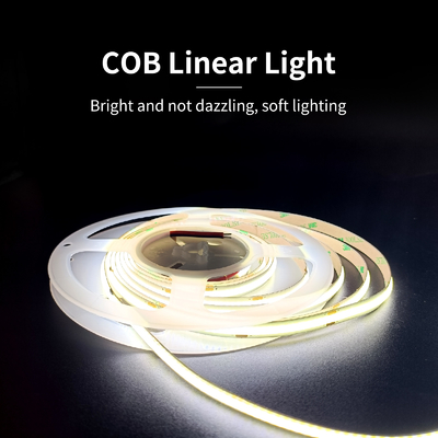 Oświetlenie wewnętrzne i projekt oświetlenia Ściemnialna taśma LED Cob