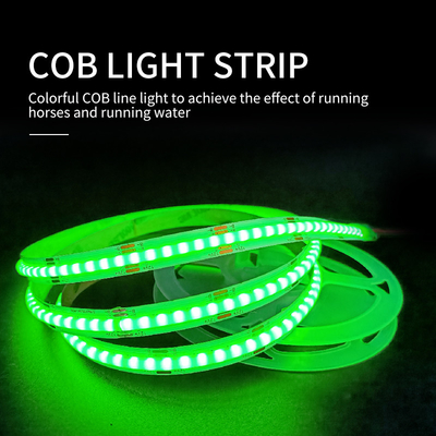 480 koralików RGB COB LED Strip 120 stopni Zasilanie bateryjne Wodoodporny