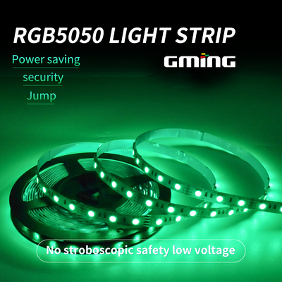 Taśma Led Light 5050 Rgb Z Paskiem Kolorowa Lampa Do Biegania Wodoodporny Pilot