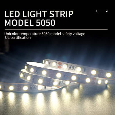 Monochromatyczna taśma LED SMD 5050 12V 24V z przełącznikiem zdalnego sterowania