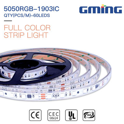 Wodoodporna taśma LED zmieniająca kolor IP67 12W SMD5050