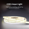 Ściemnialna listwa oświetleniowa Cob Low Voltage Ultra wąskie elastyczne światło liniowe
