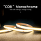 COB Monochromatyczna lampa liniowa 12V24V Ra90 4MM szerokości 480 koralików Czerwona taśma LED Lights