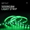 Siedem kolorów 23W SMD RGB LED Strip Light Elastyczna liniowa lampa wyścigowa