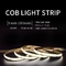 Niskonapięciowa taśma LED 4500k Cob Led Light Ultra wąska elastyczna 12v 24v Ra90