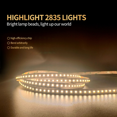 Niskonapięciowa taśma LED 24V 2835 do oświetlenia hotelowego Oświetlenie lustra łazienkowego