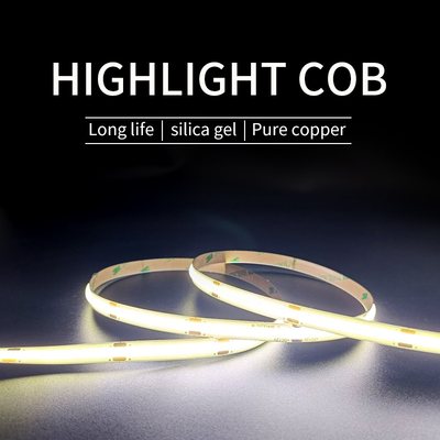 Taśma LED COB Wodoodporna 12V 480 Koralik Monochromatyczny Typ 50000H