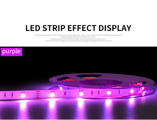 wysokiej jakości 6W SMD 5050 LED Strip Light 50000 godzin żywotność 620-630nm